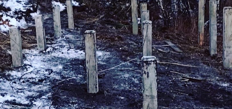 Фундамент на забивных ЖБ сваях