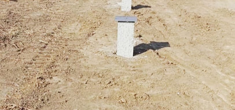 Фундамент на забивных ЖБ сваях